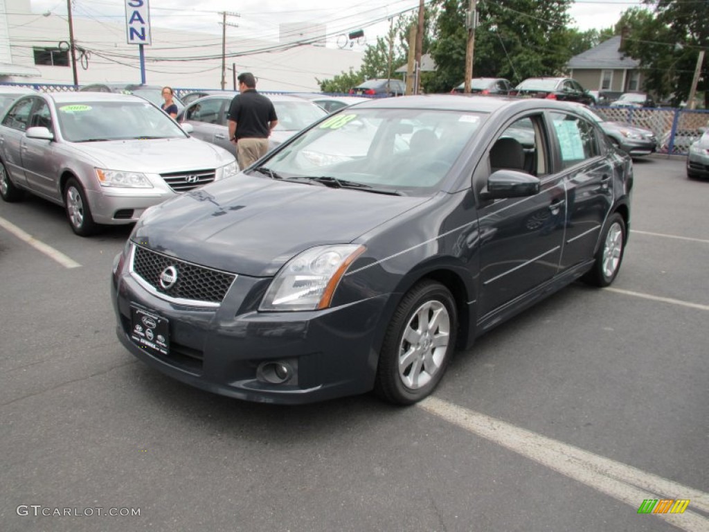 2009 Sentra 2.0 S - Midnight Sky / Charcoal photo #2