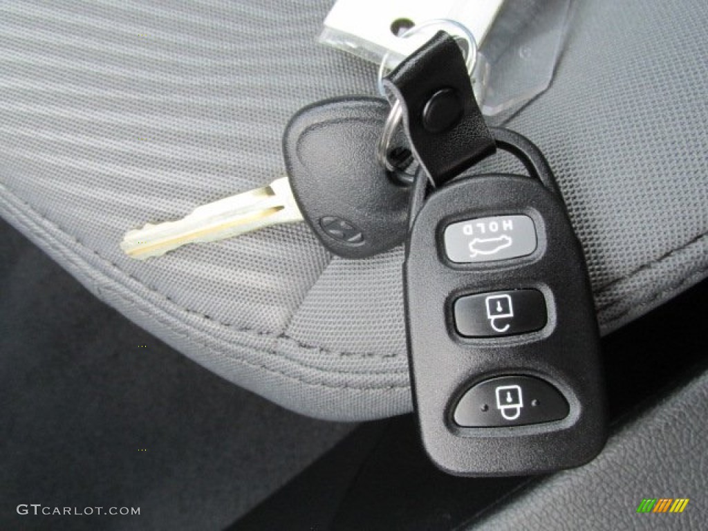 2013 Elantra GLS - Harbor Gray Metallic / Gray photo #14