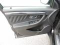 SHO Charcoal Black/Mayan Gray Miko Suede Door Panel Photo for 2013 Ford Taurus #85792819