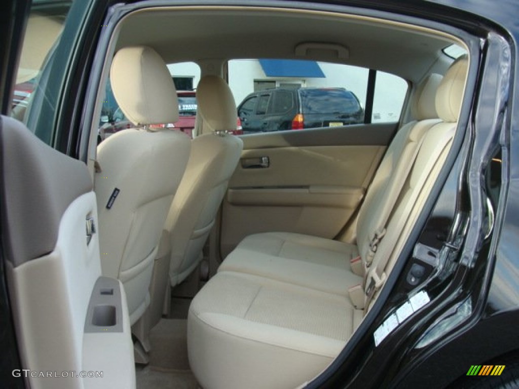2010 Sentra 2.0 SL - Espresso Black Metallic / Beige photo #7