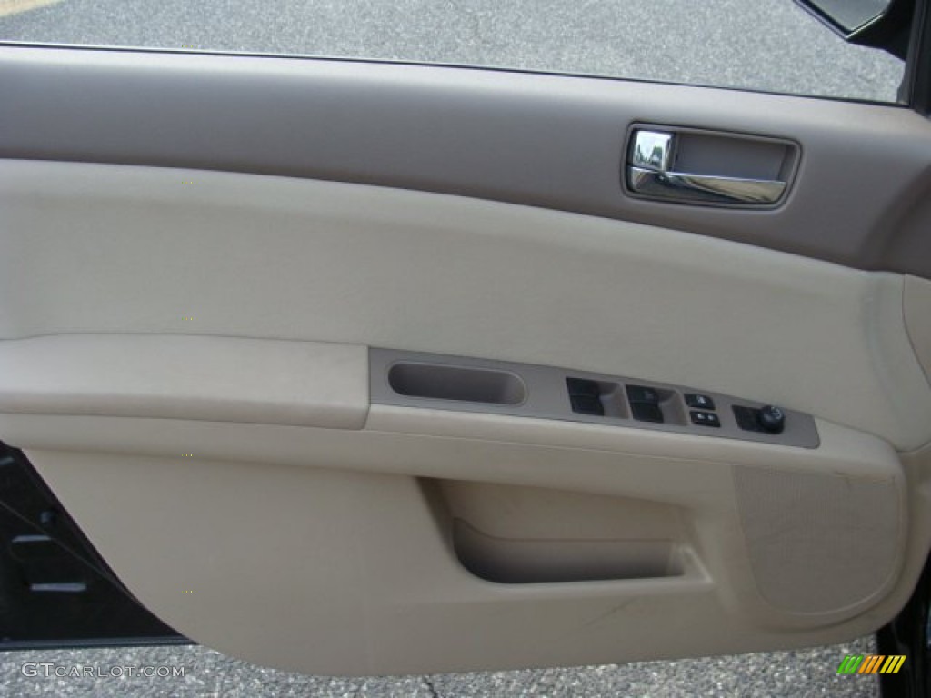 2010 Sentra 2.0 SL - Espresso Black Metallic / Beige photo #8