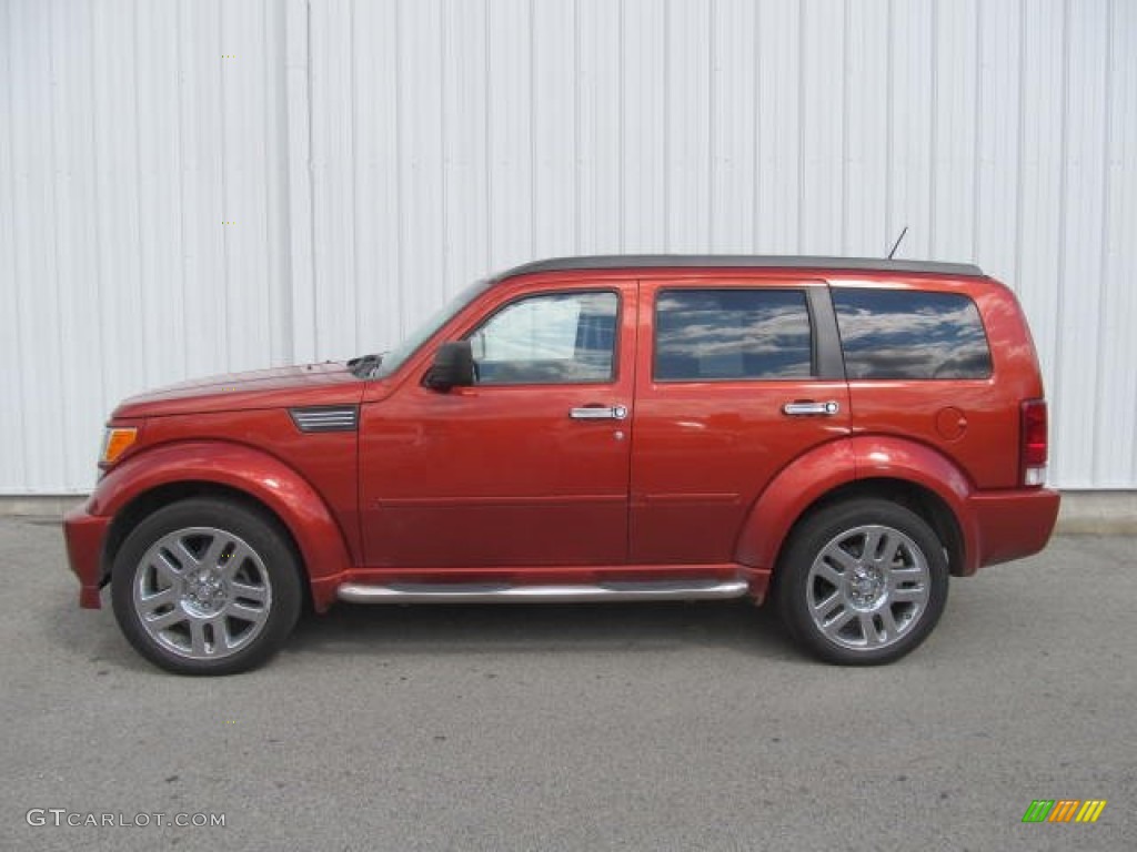 2007 Nitro R/T 4x4 - Sunburst Orange Pearl / Dark Slate Gray photo #2