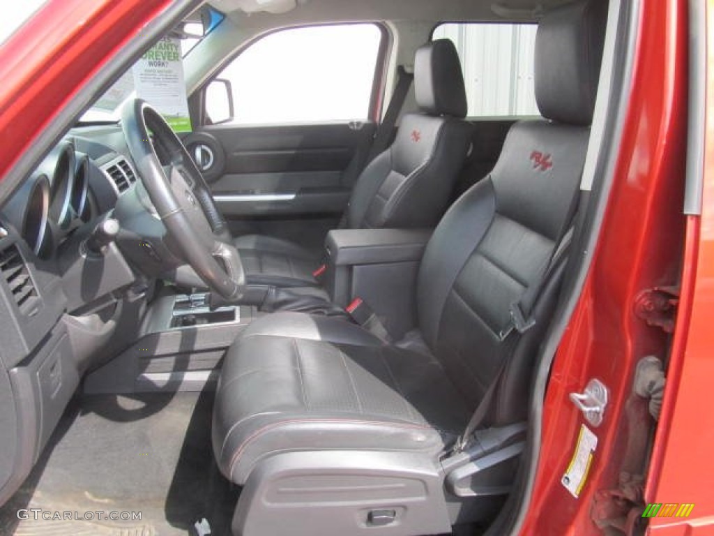 2007 Nitro R/T 4x4 - Sunburst Orange Pearl / Dark Slate Gray photo #4