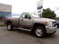 Mocha Steel Metallic - Silverado 2500HD LT Regular Cab 4x4 Photo No. 1