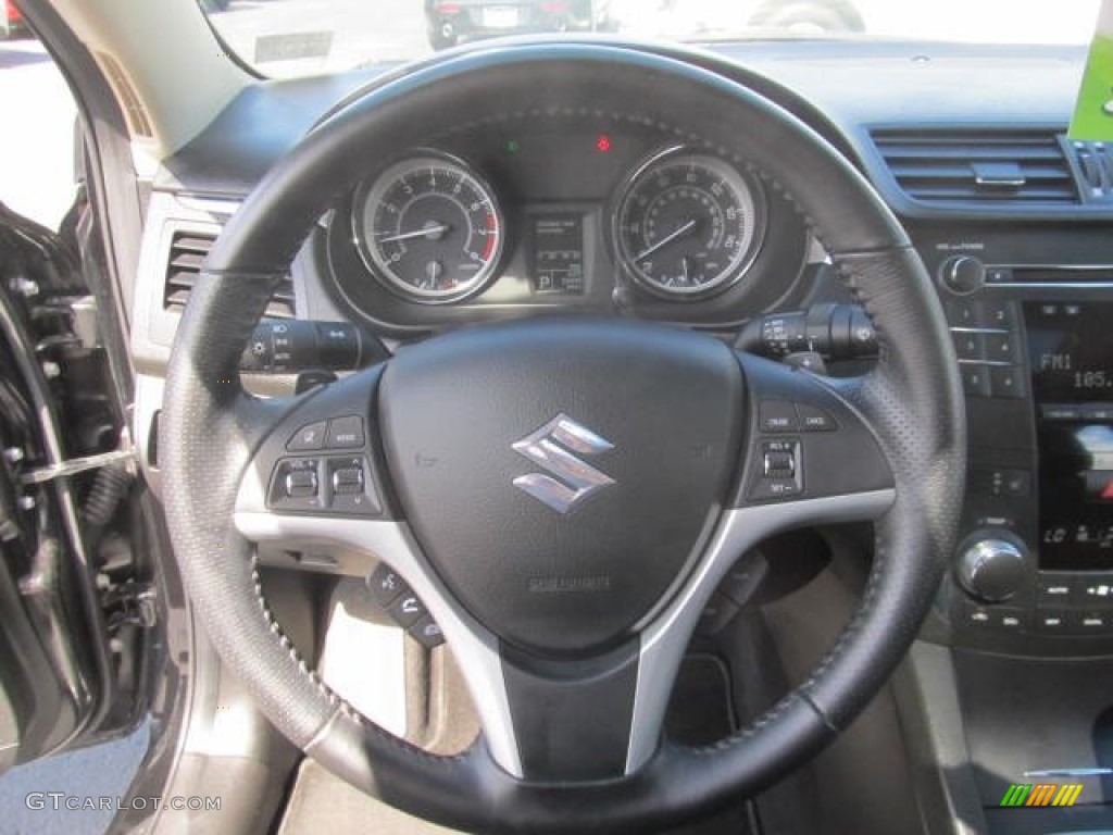 2012 Suzuki Kizashi Sport SLS AWD Steering Wheel Photos