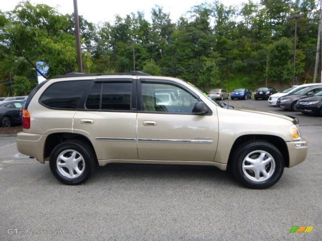 2006 Envoy SLT 4x4 - Sand Beige Metallic / Light Tan/Ebony Black photo #6