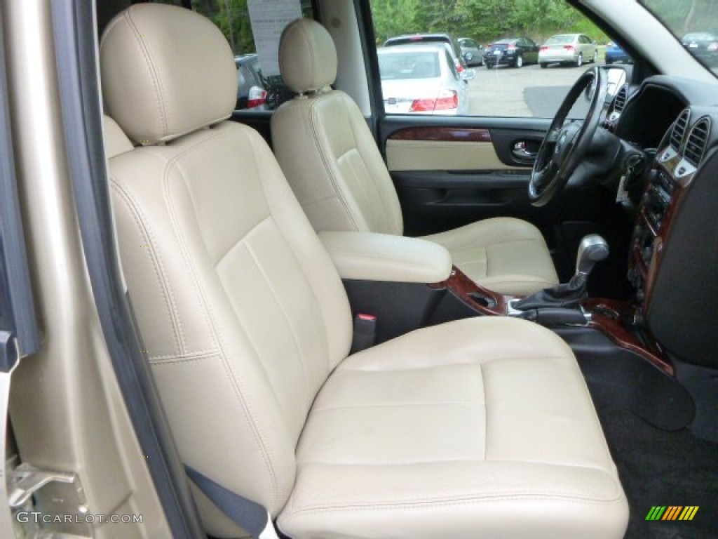 2006 Envoy SLT 4x4 - Sand Beige Metallic / Light Tan/Ebony Black photo #10