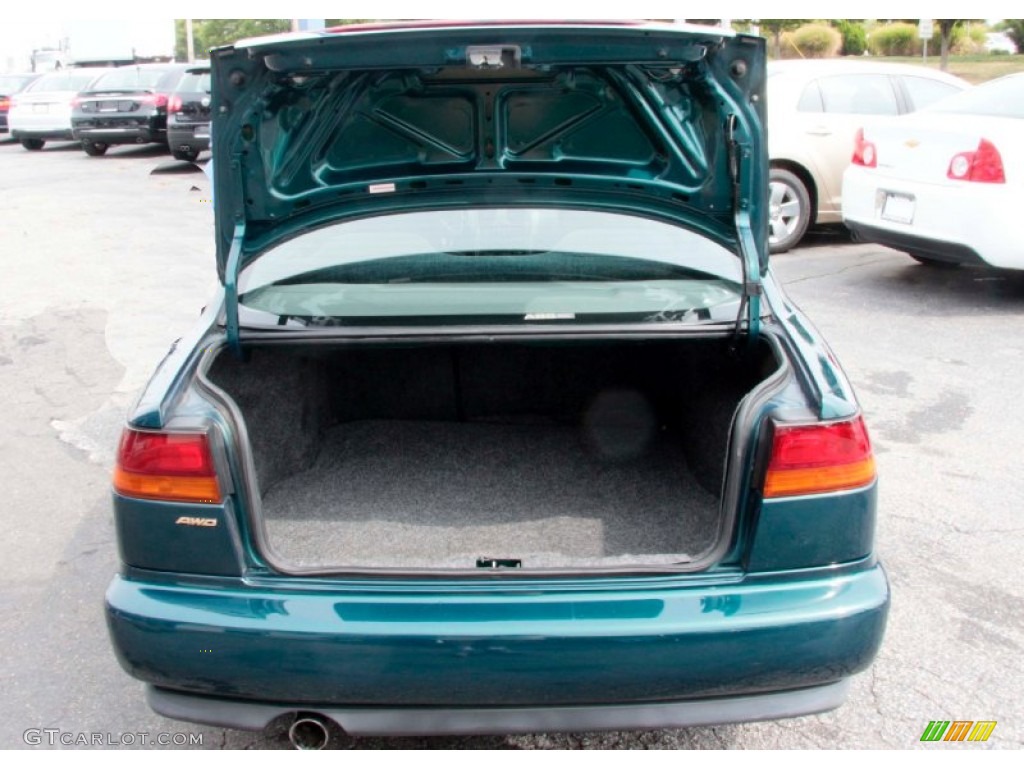 1999 Legacy GT Sedan - Spruce Green Pearl / Gray photo #8