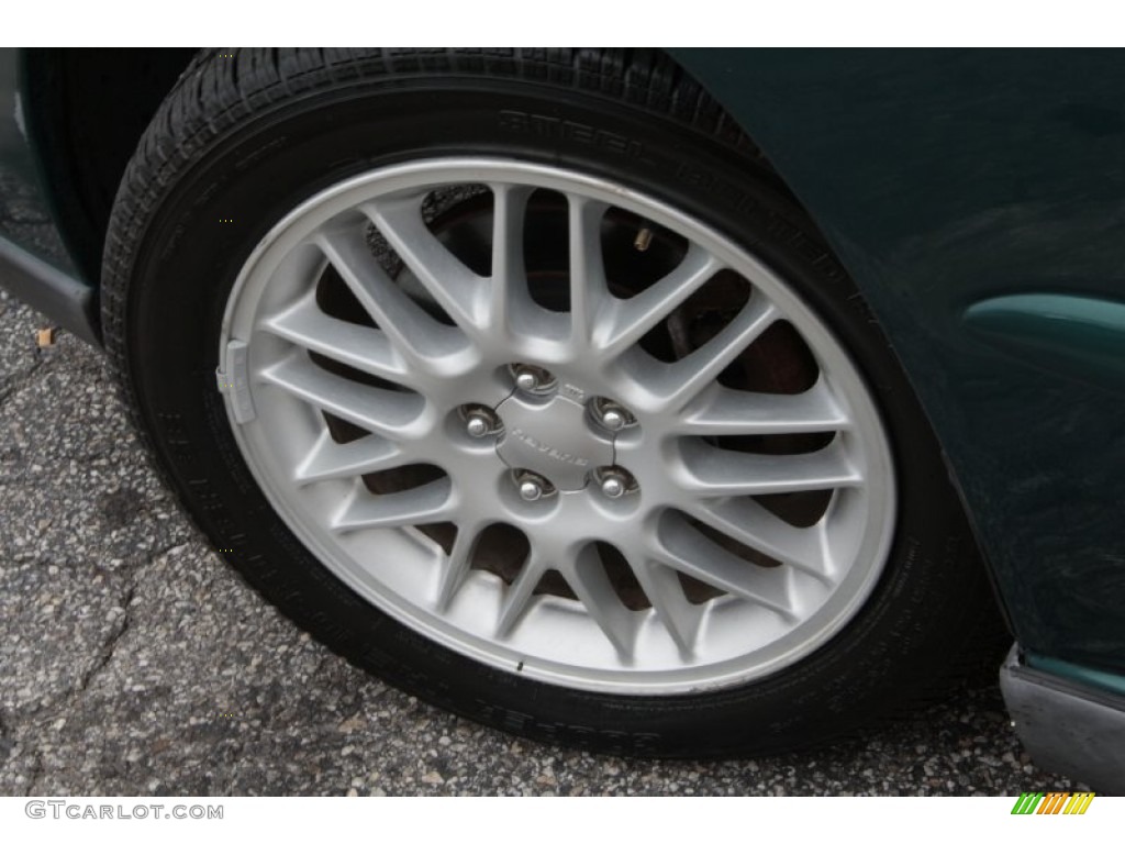 1999 Legacy GT Sedan - Spruce Green Pearl / Gray photo #21