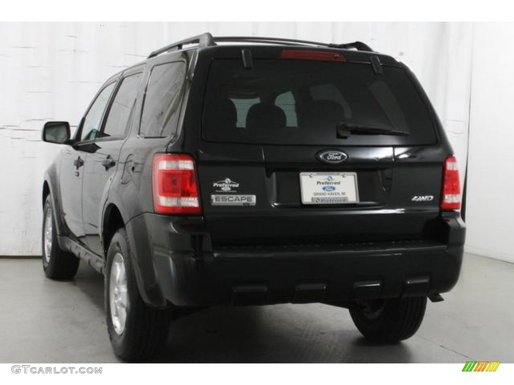 2009 Escape XLT V6 4WD - Black / Charcoal photo #9