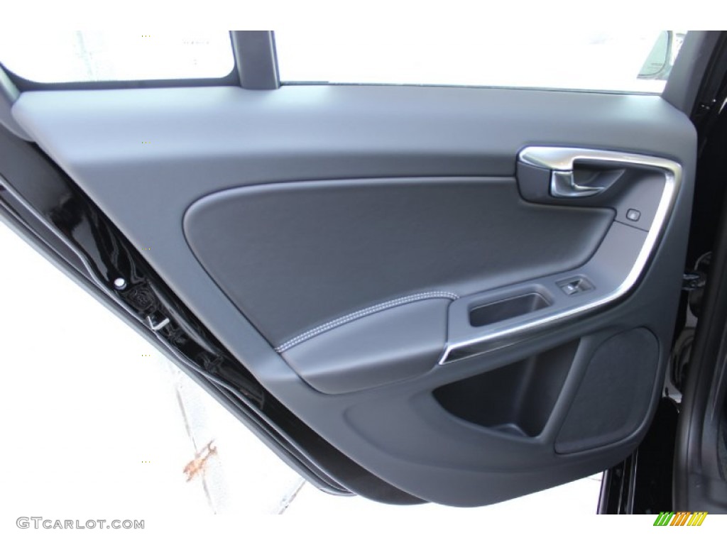 2014 Volvo S60 T5 Off Black Door Panel Photo #85798969