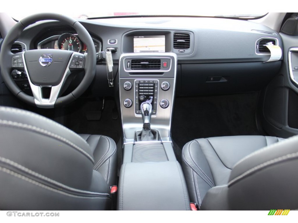 2014 Volvo S60 T5 Off Black Dashboard Photo #85799035