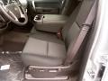 Ebony Front Seat Photo for 2014 Chevrolet Silverado 3500HD #85799059