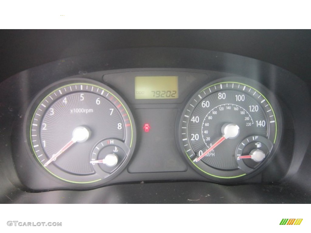 2007 Rio LX Sedan - Sapphire Blue / Beige photo #8