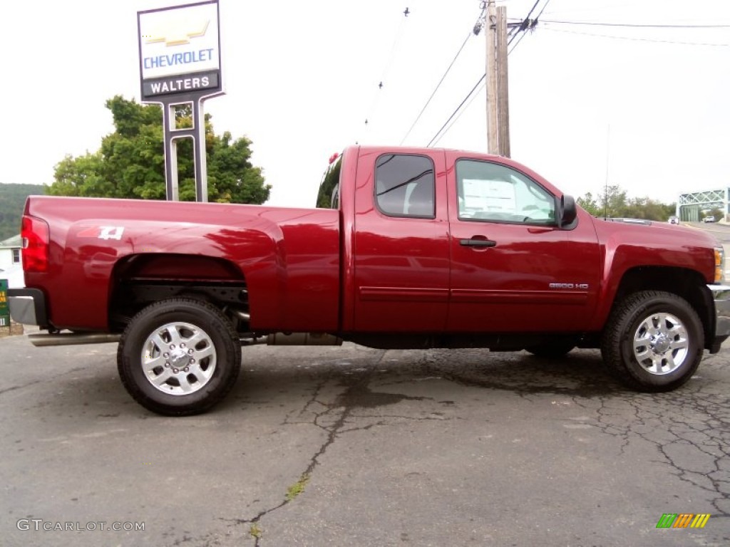 Deep Ruby Metallic Chevrolet Silverado 2500HD