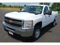 Summit White - Silverado 2500HD WT Regular Cab Photo No. 2