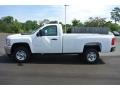 Summit White - Silverado 2500HD WT Regular Cab Photo No. 3
