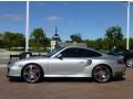 Arctic Silver Metallic 2001 Porsche 911 Turbo Coupe Exterior