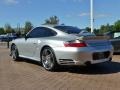 2001 Arctic Silver Metallic Porsche 911 Turbo Coupe  photo #3