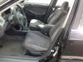 1997 Honda Civic Gray Interior Front Seat Photo