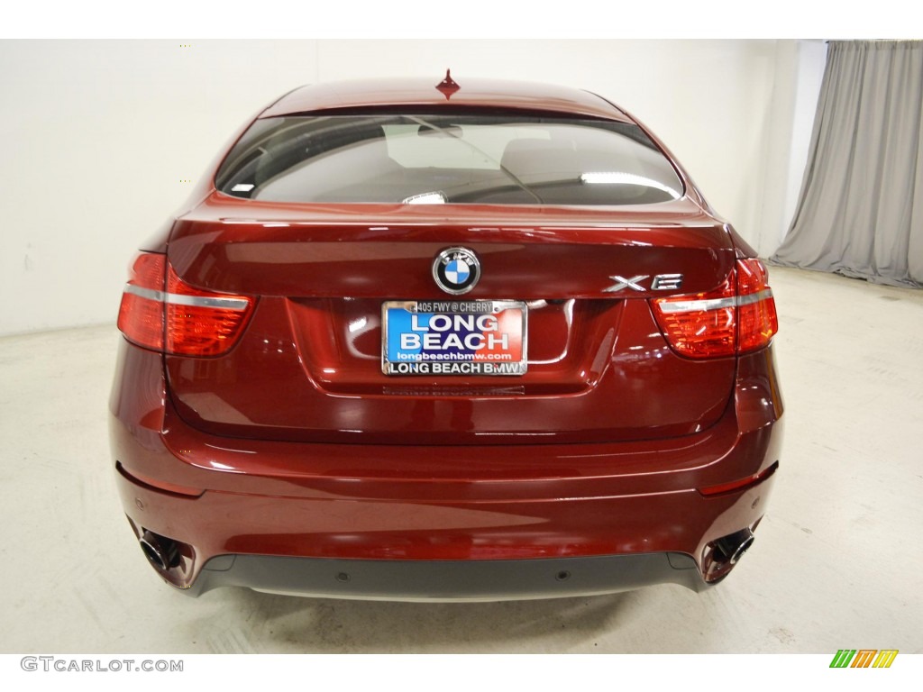 2011 X6 xDrive35i - Vermillion Red Metallic / Oyster photo #6