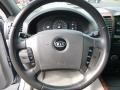 2005 Kia Sorento Gray Interior Steering Wheel Photo
