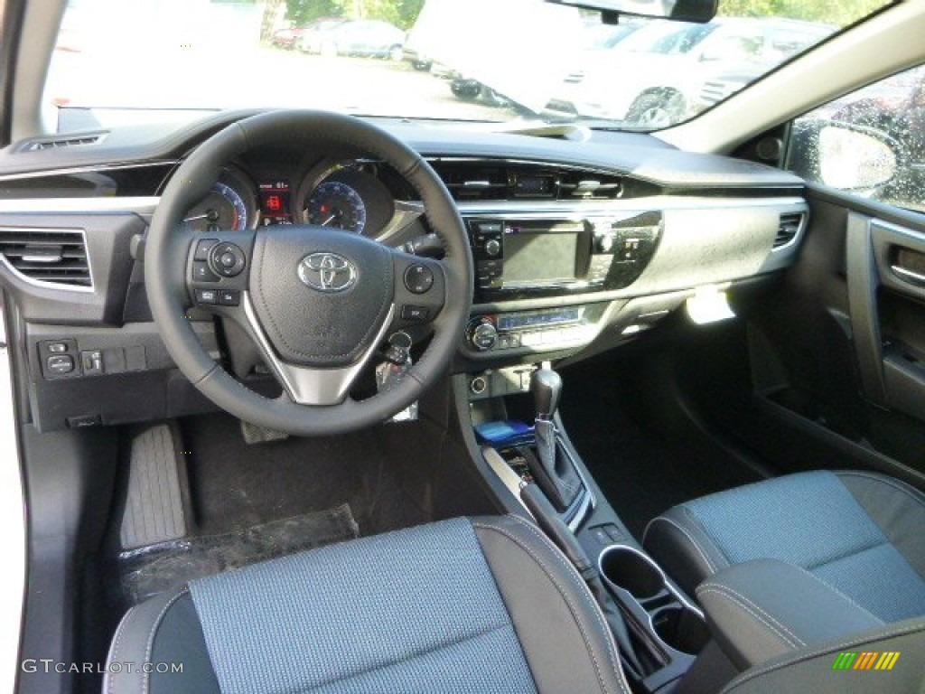 Steel Blue Interior 2014 Toyota Corolla S Photo #85801156