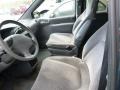 2000 Chrysler Voyager Mist Gray Interior Front Seat Photo