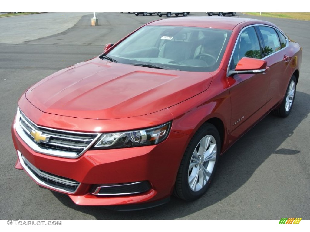 2014 Impala LT - Red Rock Metallic / Jet Black/Dark Titanium photo #2