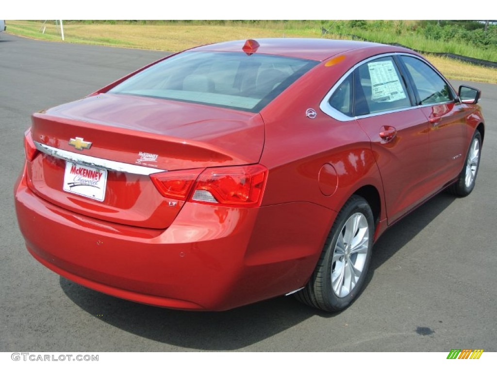 2014 Impala LT - Red Rock Metallic / Jet Black/Dark Titanium photo #5