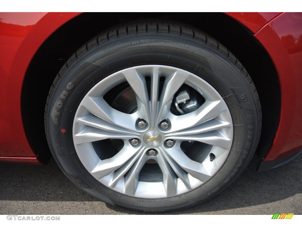 2014 Impala LT - Red Rock Metallic / Jet Black/Dark Titanium photo #21