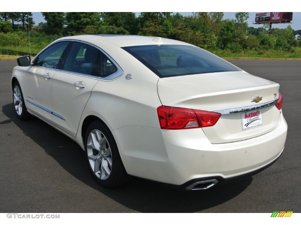 2014 Impala LTZ - White Diamond Tricoat / Jet Black/Mojave photo #4