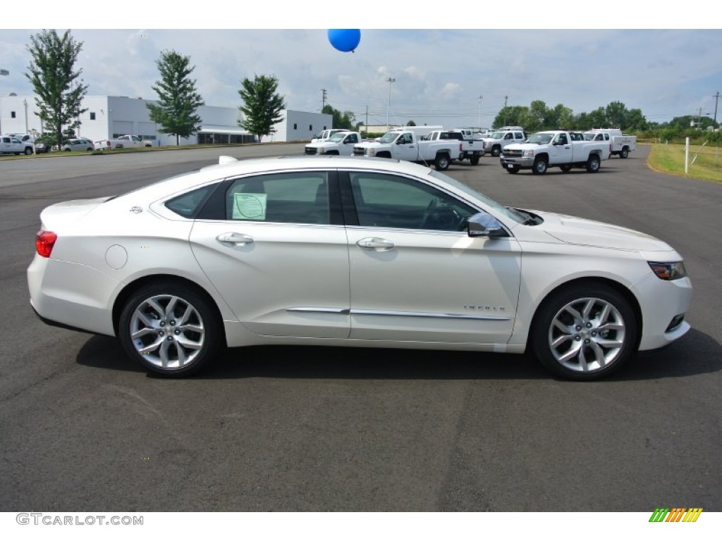 White Diamond Tricoat 2014 Chevrolet Impala LTZ Exterior Photo #85801999