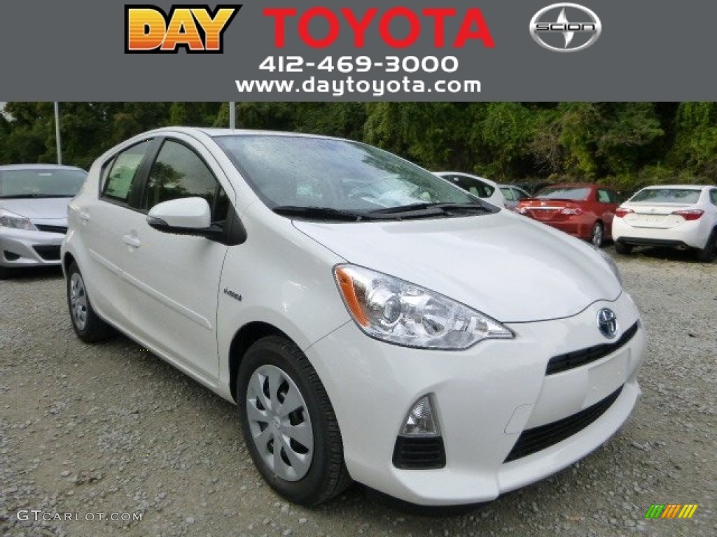 2013 Prius c Hybrid Two - Moonglow / Light Blue Gray/Black photo #1