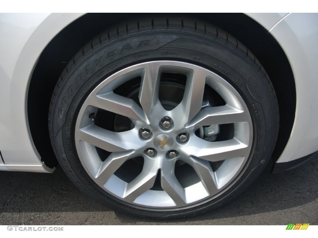 2014 Impala LTZ - White Diamond Tricoat / Jet Black/Mojave photo #22