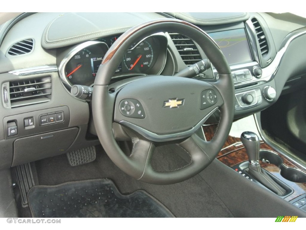 2014 Impala LTZ - White Diamond Tricoat / Jet Black/Mojave photo #24