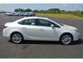 White Diamond Tricoat 2014 Buick Verano Leather Exterior