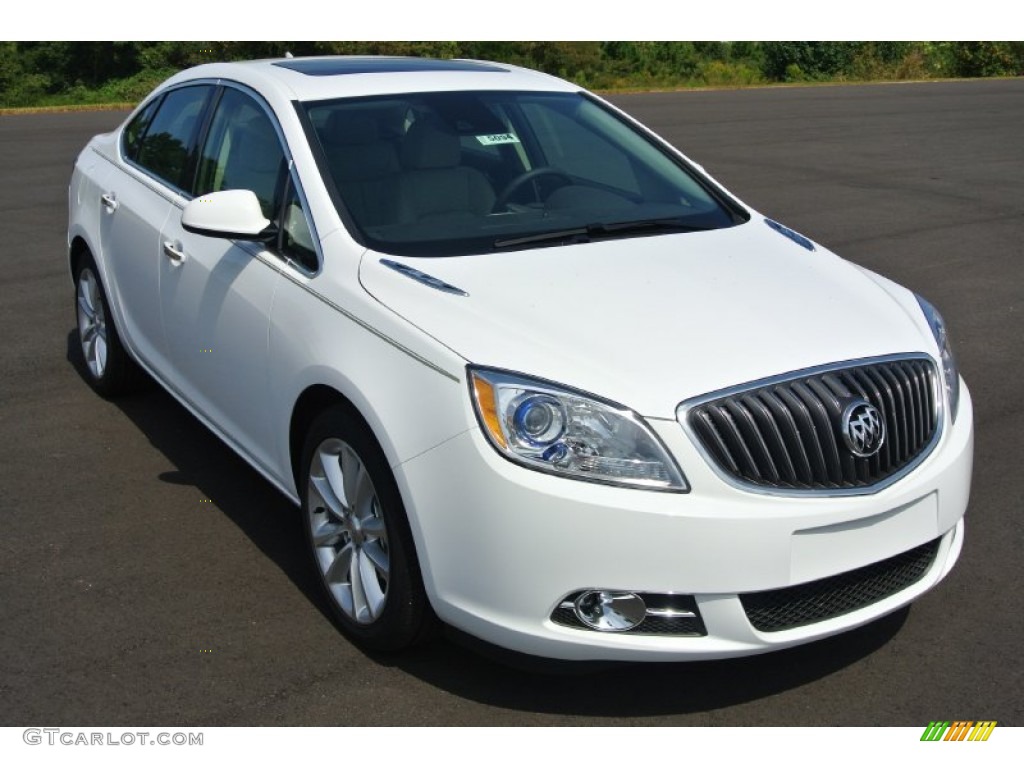 Summit White 2014 Buick Verano Leather Exterior Photo #85802506