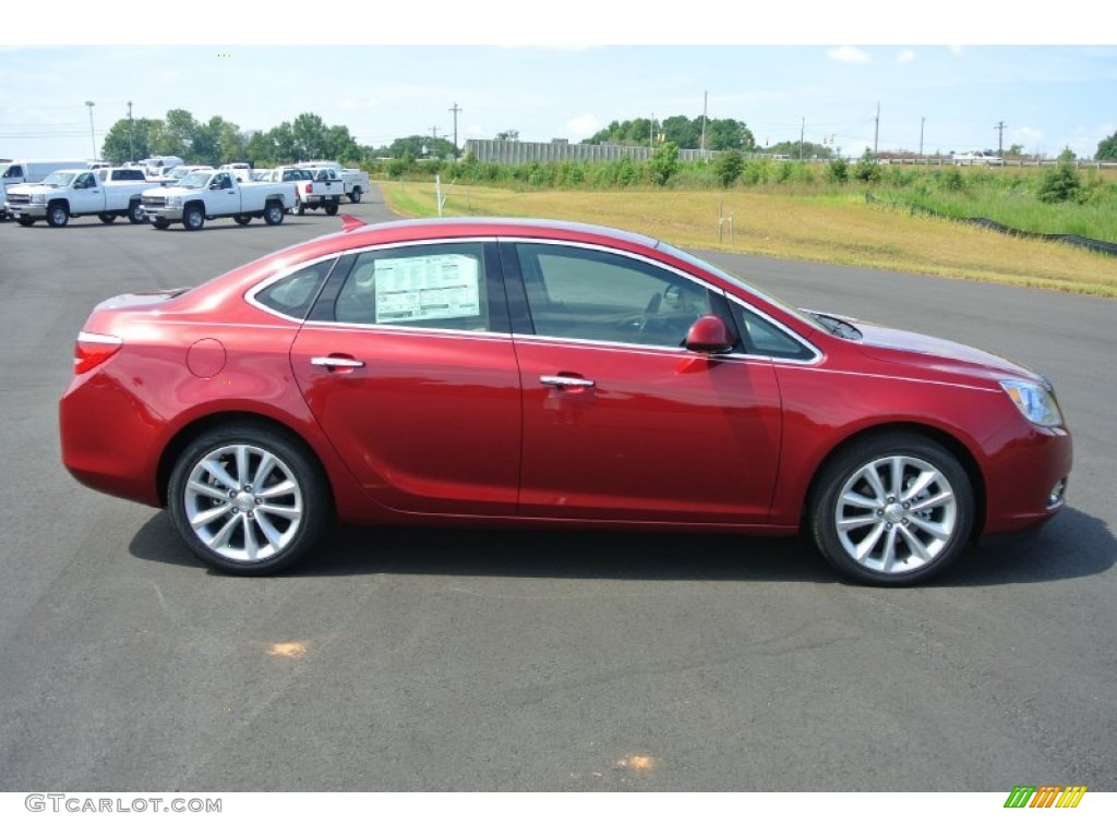 Crystal Red Tintcoat 2014 Buick Verano Standard Verano Model Exterior Photo #85802707