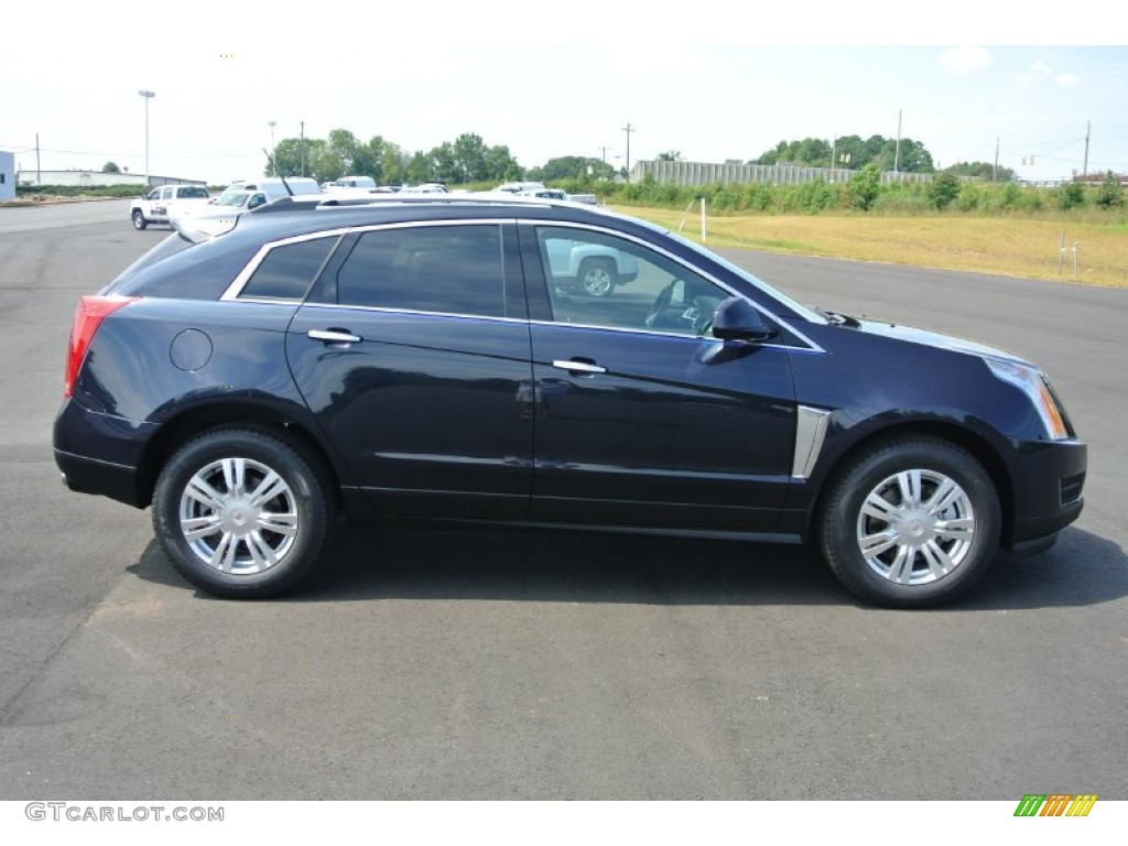 Sapphire Blue Metallic 2014 Cadillac SRX Luxury AWD Exterior Photo #85802869