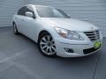 2009 White Satin Pearl Hyundai Genesis 3.8 Sedan  photo #1