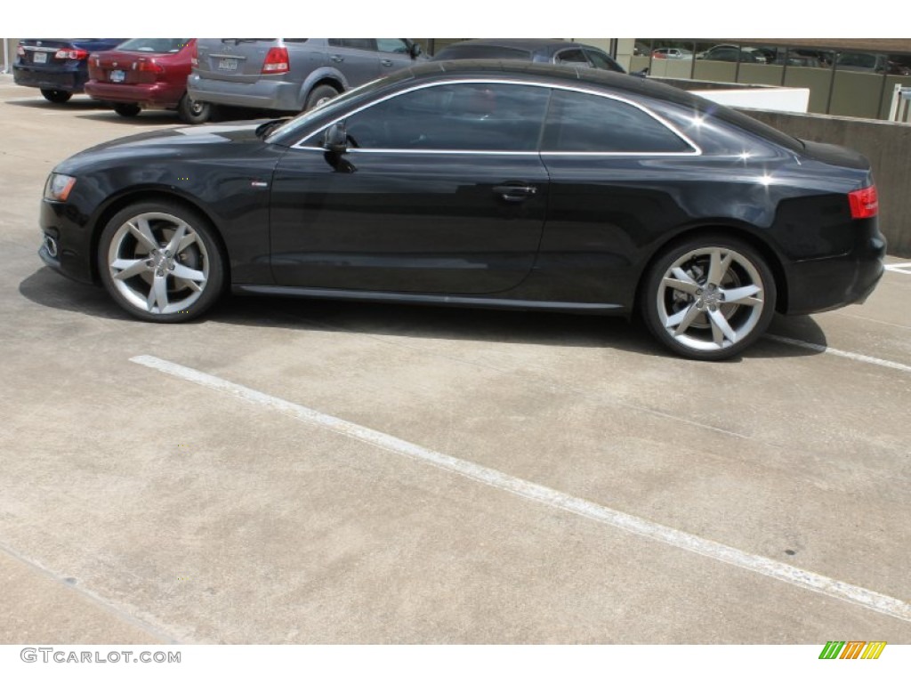 Brilliant Black 2011 Audi A5 2.0T quattro Coupe Exterior Photo #85806751