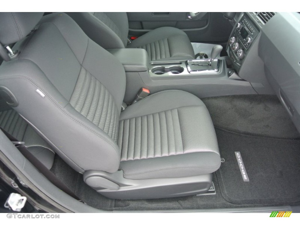 2014 Challenger SXT - Black / Dark Slate Gray photo #20