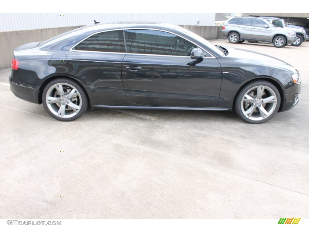 Brilliant Black 2011 Audi A5 2.0T quattro Coupe Exterior Photo #85806857