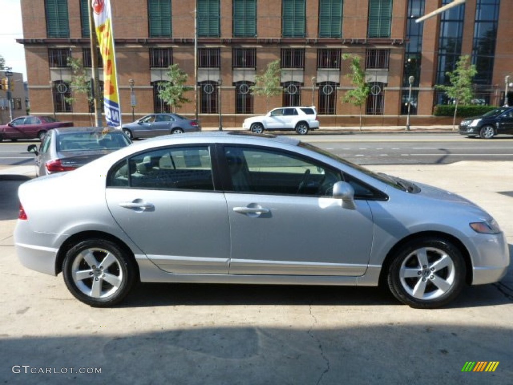 Alabaster Silver Metallic 2008 Honda Civic EX Sedan Exterior Photo #85807756