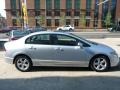 Alabaster Silver Metallic 2008 Honda Civic EX Sedan Exterior