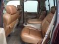 2002 Ford F150 Castano Brown Leather Interior Rear Seat Photo