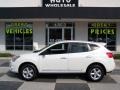 2012 Pearl White Nissan Rogue S  photo #1