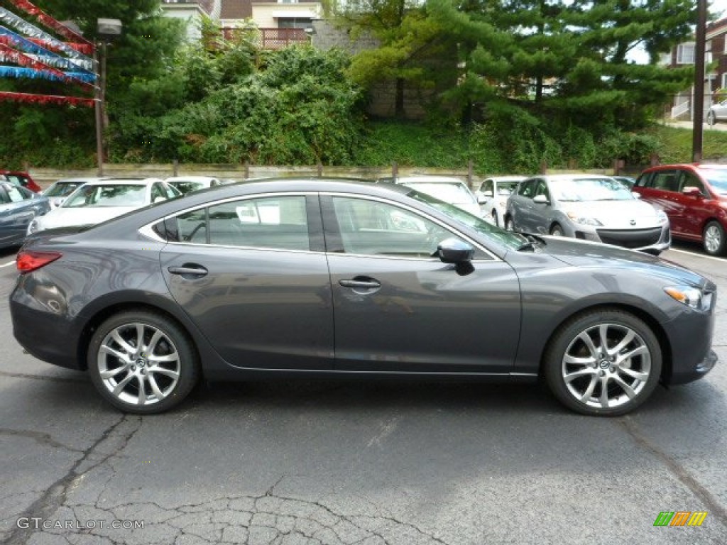 Meteor Gray Mica 2014 Mazda MAZDA6 Grand Touring Exterior Photo #85809373