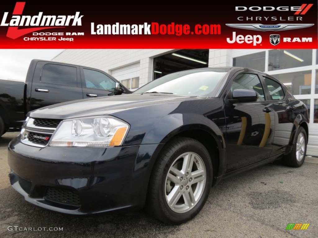 2012 Avenger SXT - Blackberry Pearl / Black photo #1